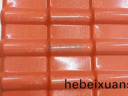 全新(xin)料樹脂瓦